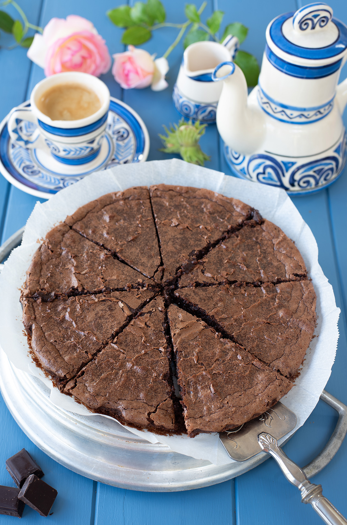 Fondant au chocolat qui se prépare et se cuit en quelques minutes