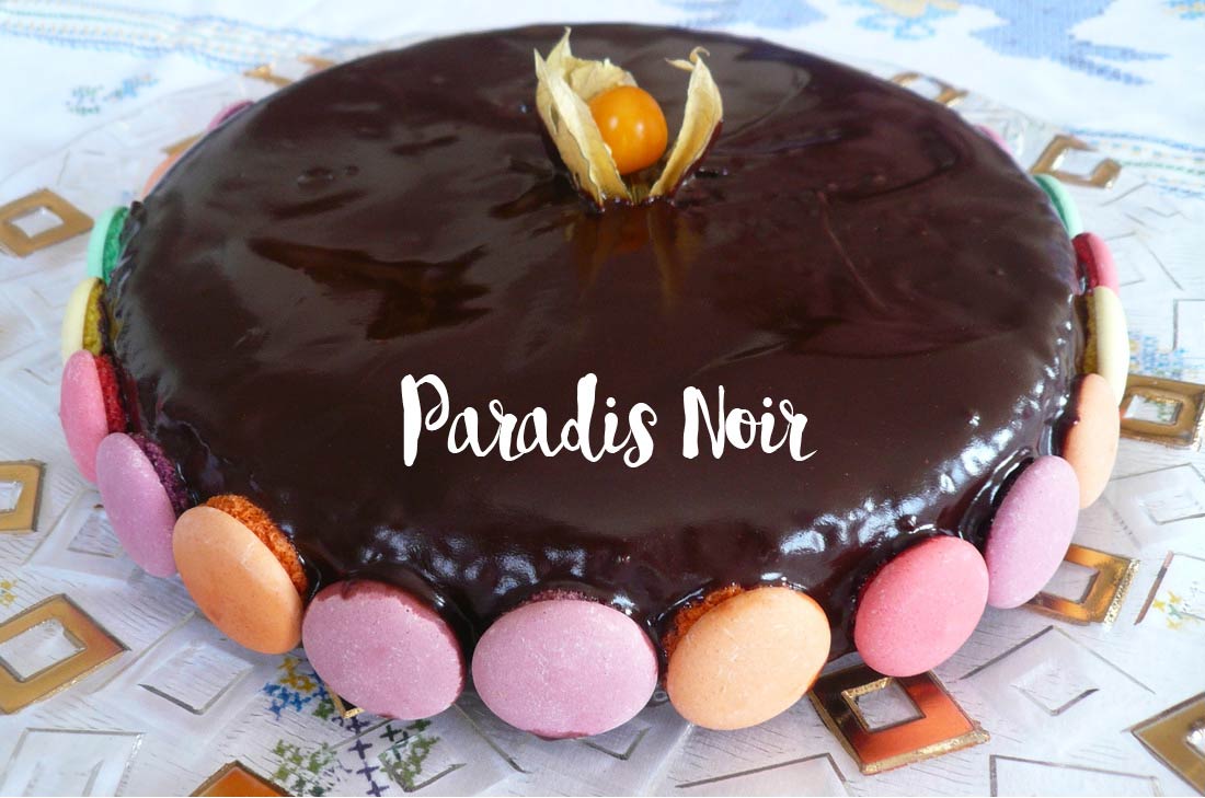 gâteau Paradis noir