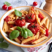 penne sauce tomate mozzarella