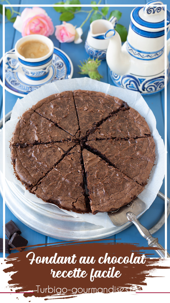Fondant au chocolat, recette facile