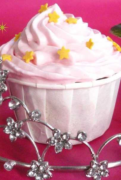 fairy cranberry cupcakes