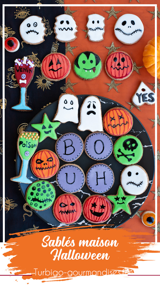 Super recette de sablés décorés pour Halloween