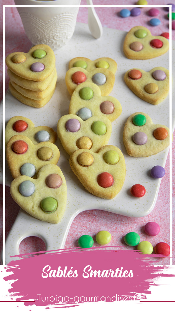 Sablés aux chamallows et aux smarties