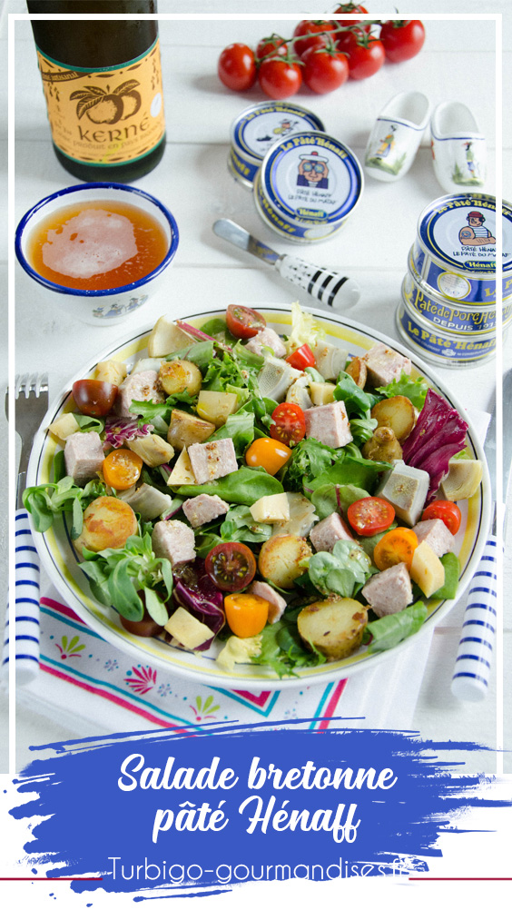 Salade bretonne au pâté Hénaff