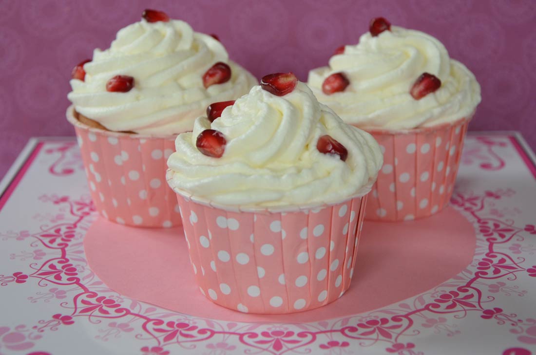 cupcakes rose loukoums