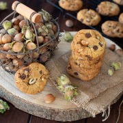 Cookies chocolat noisettes croustillants