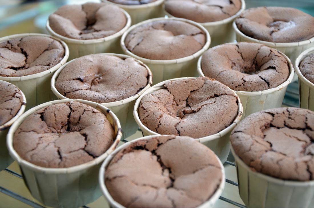 recette de muffins au chocolat de Christophe Felder