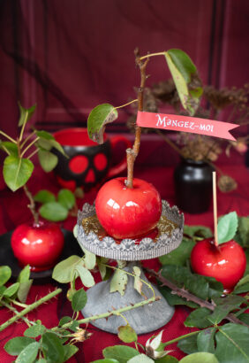 Pommes d’amour {Halloween}