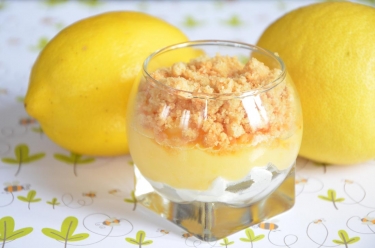 Tarte au citron en verrines : plus original que la tarte classique