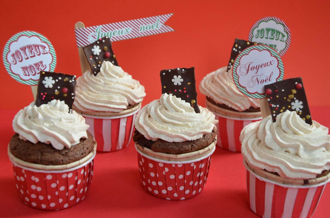 Cupcakes chocolat cannelle
