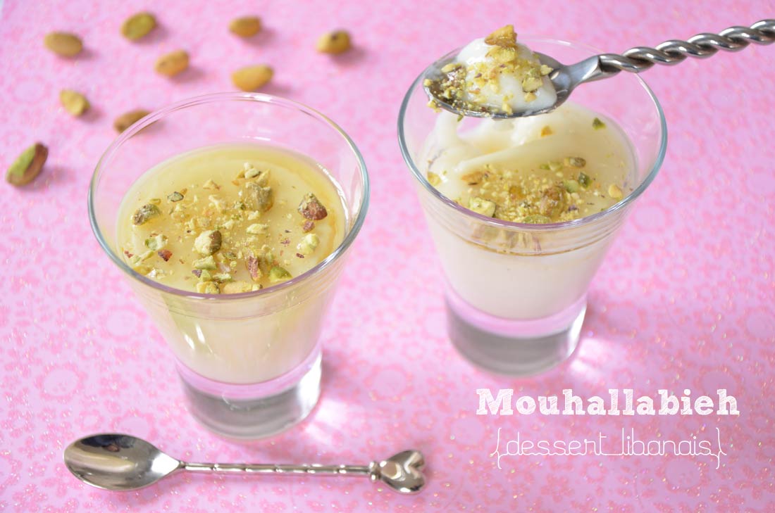 Recette de mouhallabieh, dessert libanais