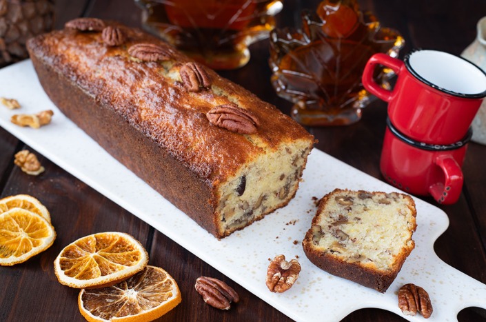 Cake aux noix de pécan et sirop d’érable
