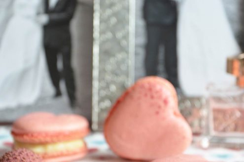 Macarons Ispahan de Pierre Hermé pour la Saint Valentin