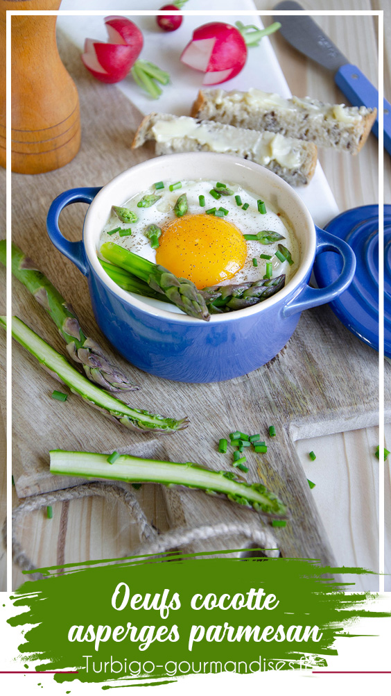 Oeufs cocotte aux asperges