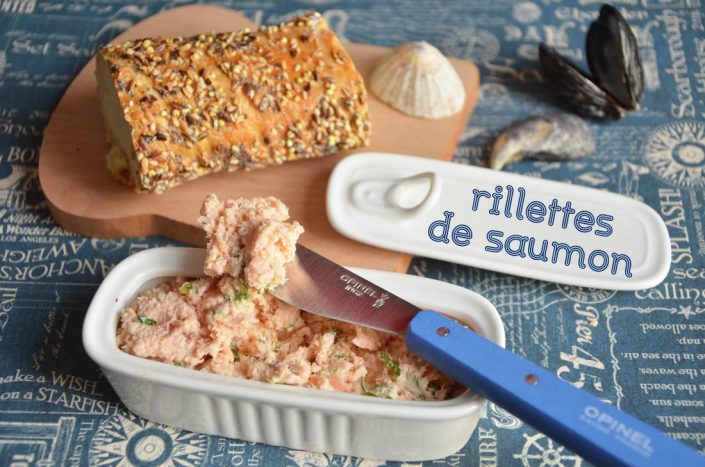 Rillettes de saumon maison faciles (au saumon frais et fumé)