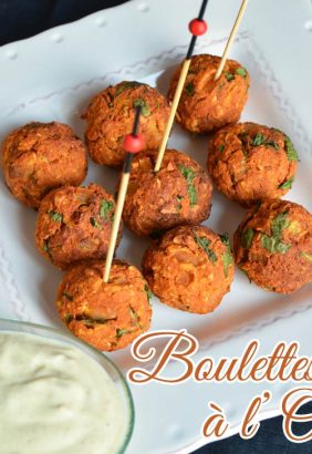 Boulettes végétales à l’orientale