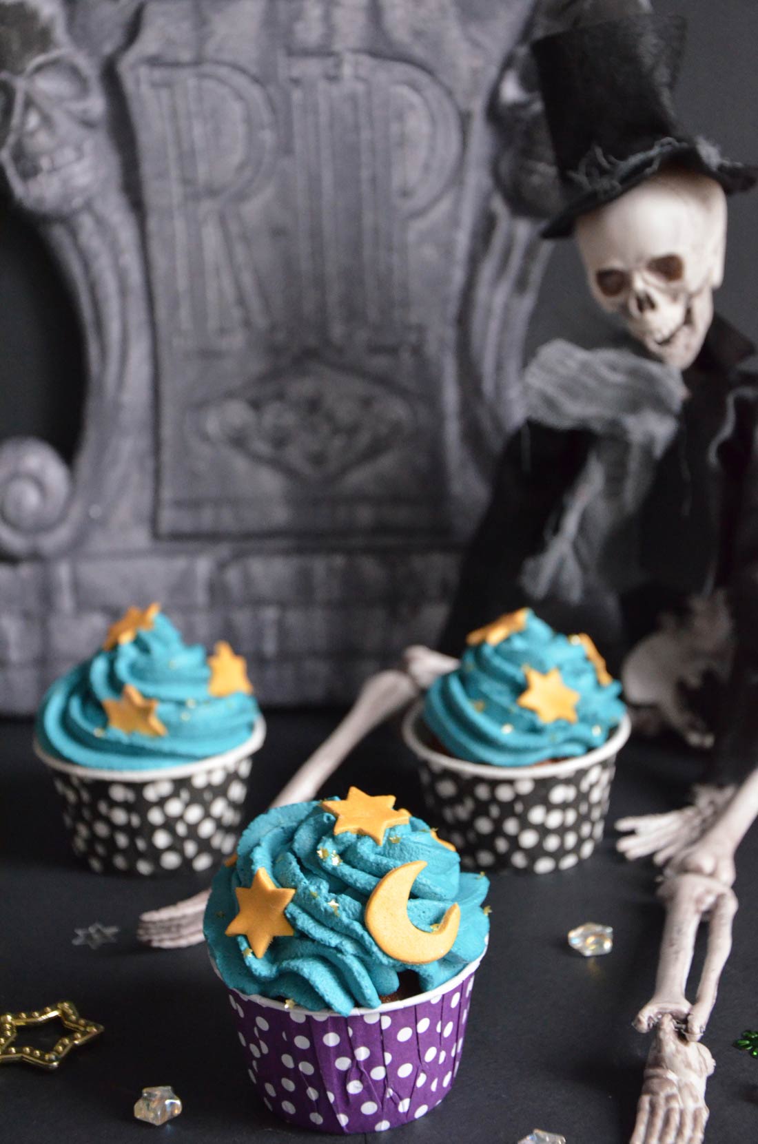 cupcakes magiques d'Halloween