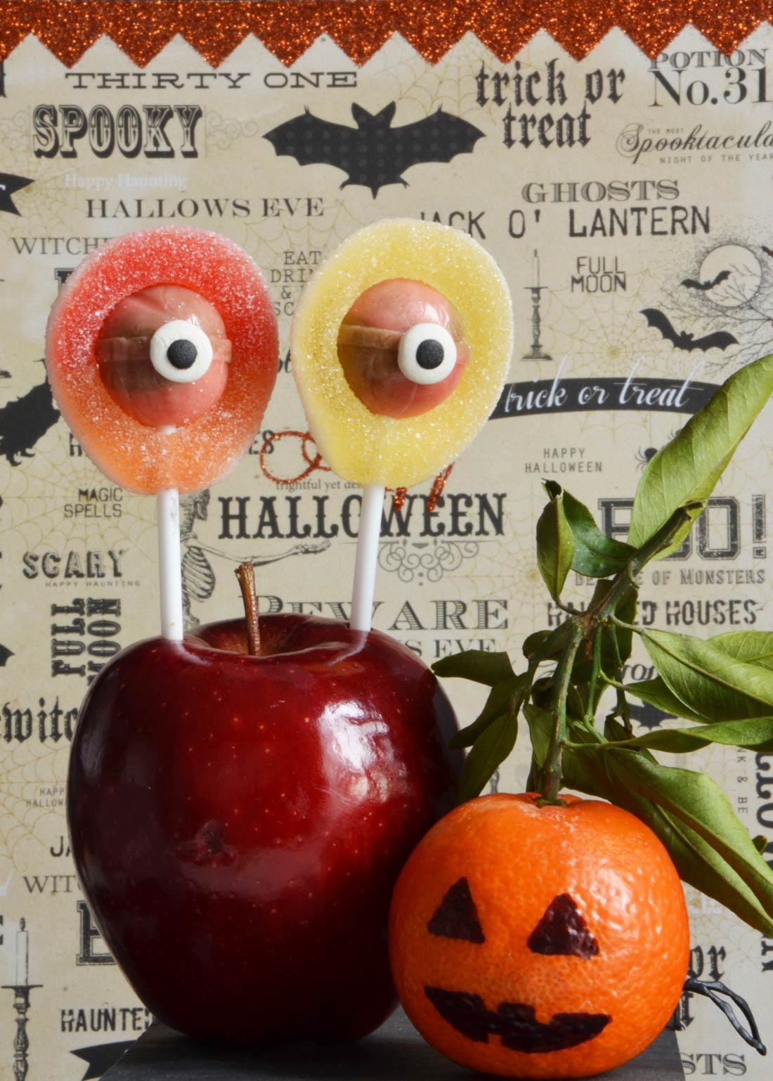 fruits déguisés pour halloween