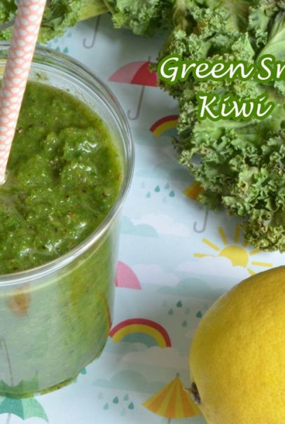 green smoothie kiwi kale