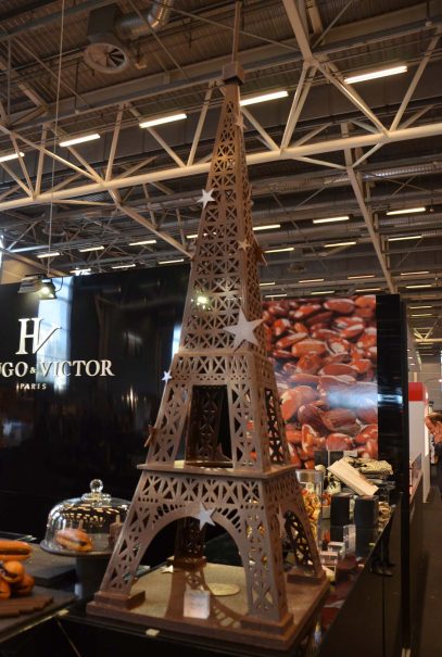 Tour Eiffel en chocolat Hugo et Victor