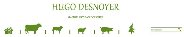 site marchand Hugo Desnoyer