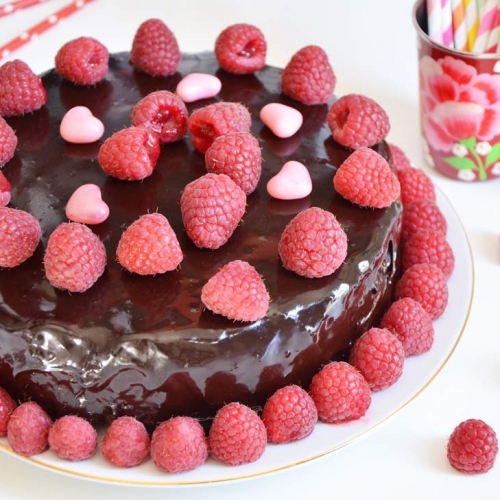 Gateau Chocolat Et Framboises De Guy Krenzer