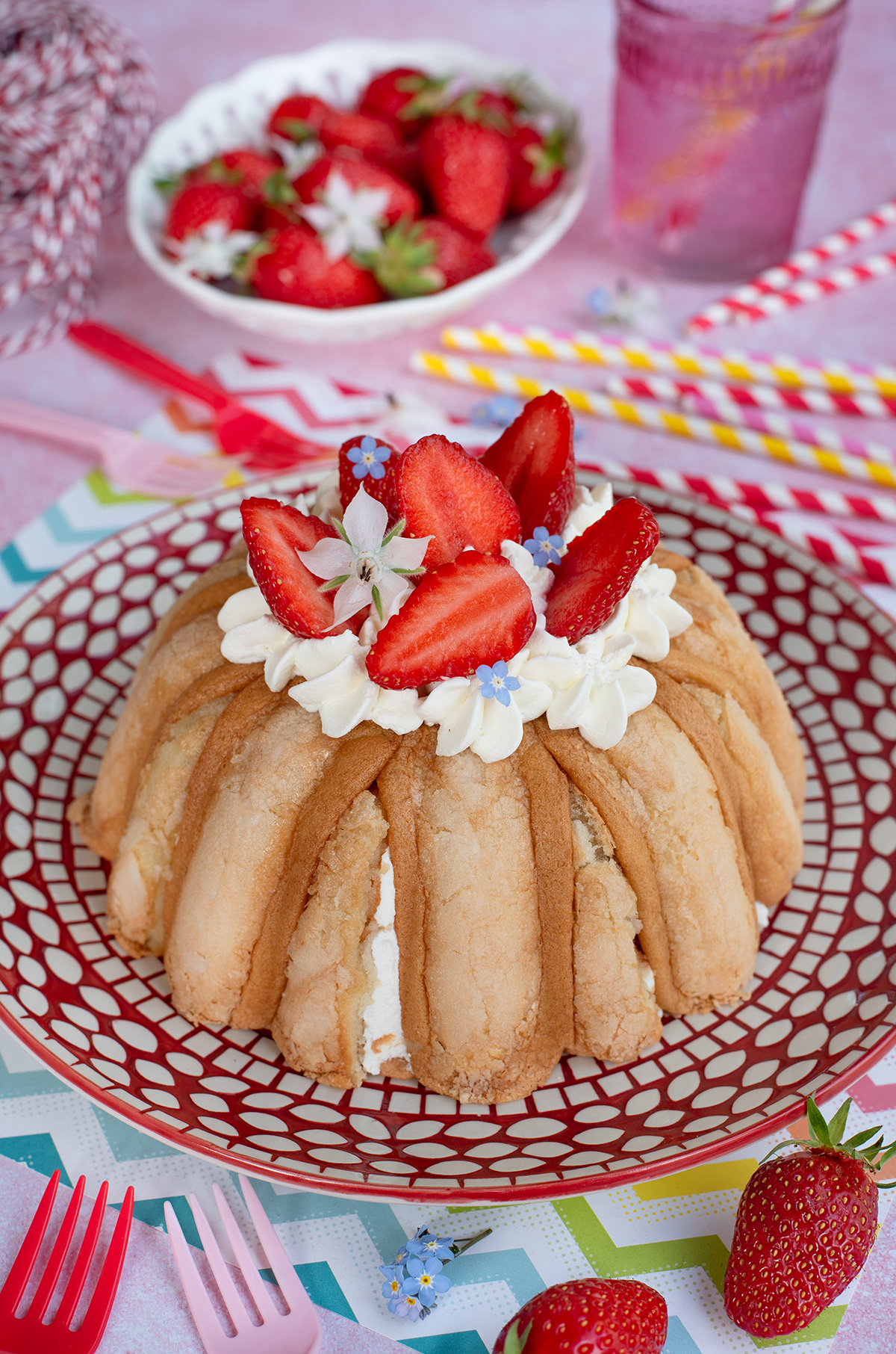 charlotte aux fraises fait maison