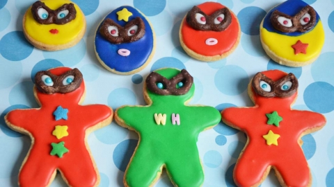 Biscuits Super Heros Faciles Et Parfaits Pour Le Gouter