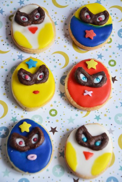 biscuits super héros
