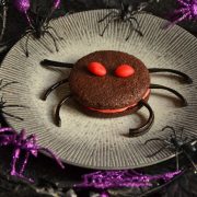 cookies araignées chocolat