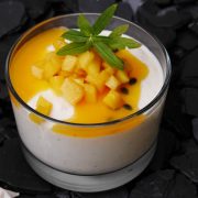 verrines yaourt mangue passion