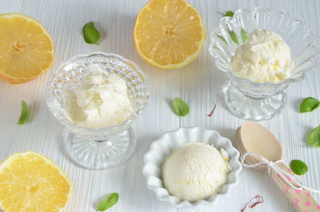 glace au citron sans sorbetière