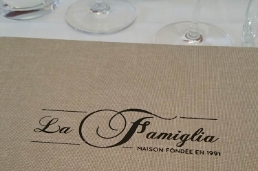 restaurant La Famiglia à Paris