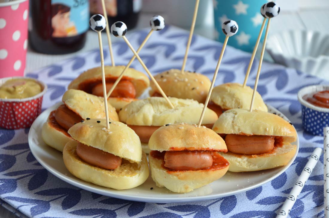 Mini hot dogs