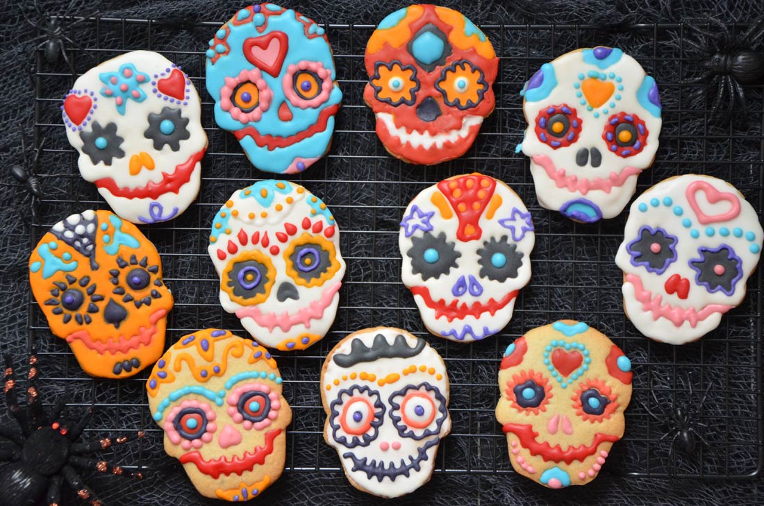 Sablés Dia de los muertos