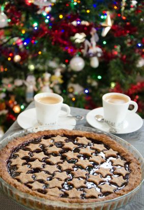Linzer Torte, dessert à la confiture de framboise