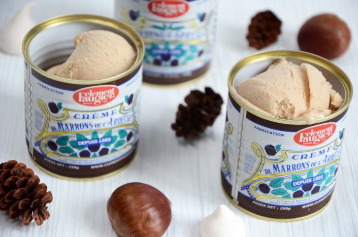 Glace à la crème de marron facile et délicieuse