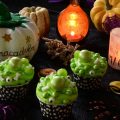 cupcakes de la sorcière d'Halloween