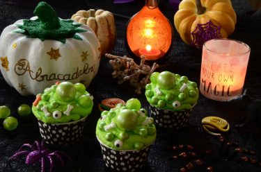 cupcakes de la sorcière d'Halloween