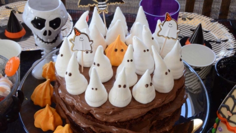 Gateau Moelleux Au Chocolat Halloween