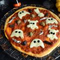 pizzas fantômes maison Halloween
