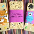 Tablettes de chocolat customisé pour Halloween