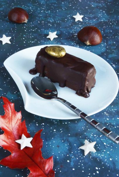 Mini parfaits chocolat châtaigne fait maison