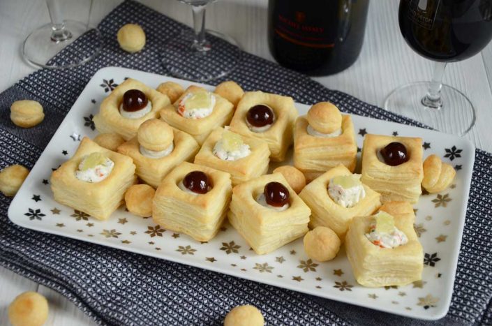 Mini vol au vent fait maison, une recette facile pour l'apéritif