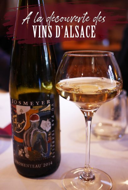 A la découverte des vins d'Alsace