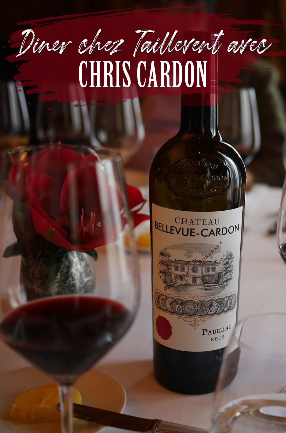 A la découverte des vins de Chris Cardon chez Taillevent
