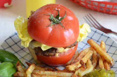 burger de tomate, recette légère et délicieuse