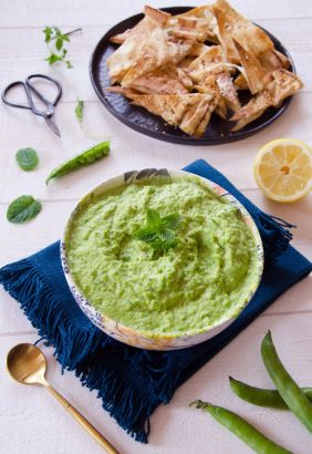 Houmous de petits pois