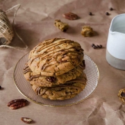 Cookies chocolat praliné noix de pécan