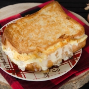 Grilled cheese fromage Origine de Charlevoix
